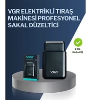 5 W Güçlü Usb Şarjlı Sakal Şekillendirici – İki Başlıklı, Su Geçirmez Tasarım