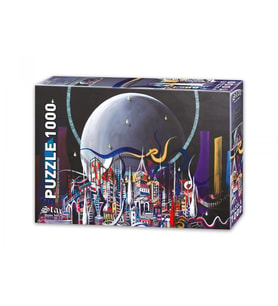 Star Oyun Ay Şehri 1000 Parça Puzzle