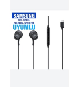 Samsung Type-C Stereo Kablolu Kulaklık Siyah EO-IC100BBEGWW (Samsung Türkiye Garantilidir)