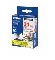 Tonersepeti Brother TZ-152 (24MM) Kırmızı Lamine Etiket