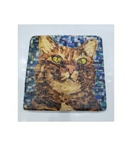 Doğal Taş Dekoratif Banyo Gider Kapağı Süsü 10x10 cm