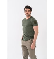 T-SHIRT TACTICAL K.KOL BKT - 801 (Haki)