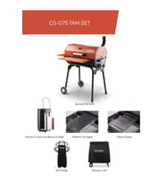 Cg-075 Tam Set Oksit Kırmızı