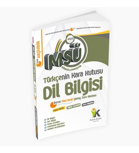 MSÜ Türkçenin Kara Kutusu Dil Bilgisi Konu Özetli Dijital Çözümlü Çıkmış Soru Ba (Beyaz)