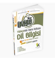 MSÜ Türkçenin Kara Kutusu Dil Bilgisi Konu Özetli Dijital Çözümlü Çıkmış Soru Ba (Beyaz)