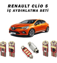 Renault Clio 5 Iç Aydınlatma Beyaz Ampul Seti 