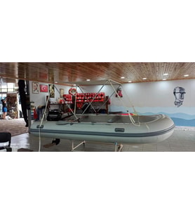 Katlanabilir Tekne ve Bot Tentesi ( En : 150 cm ) (Krem)