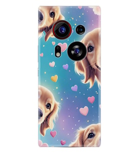 Phantom X2 Pro Kılıf Boutique Baskılı Resimli Kalp ve Köpek Pcode -034