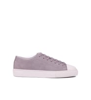 Shoetyle - Hakiki Nubuk Deri Vizon Rengi Erkek Sneaker - 666-0381
