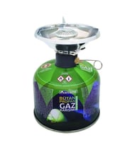 Orcamp Siboplu Rüzgarlıklı Kamp Ocak 230 Gram Tüplü Set