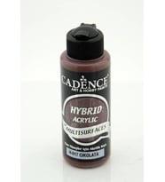 Cadence Hybrid Multisurface Akrilik Boya 120 ml. H-017 ÇİKOLATA 