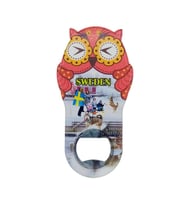 İsveç Temalı Baykuş Magnet Kapak Açacak (Karışık)