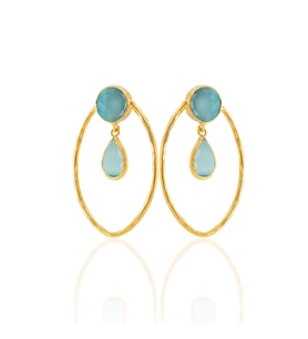 Kadir Jewellery 22 Ayar Altın Kaplama Vintage Küpe -El İşçiliği Ve Hipoalerjenik Küpe