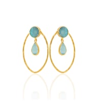 Kadir Jewellery 22 Ayar Altın Kaplama Vintage Küpe -El İşçiliği Ve Hipoalerjenik Küpe