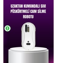 AI Akıllı Rotalı Otomatik Cam Temizleme Robotu