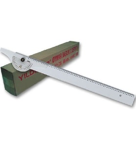 Yıldızlar Plastik Oynar Başlıklı T Cetveli 65 cm. 