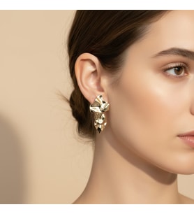 STİL İNCİSİ/XUPING JEWELRY YAPRAK MODEL KÜPE