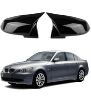 Bmw E60 05-11 Araca Özel Batman Yarasa Ayna Kapağı Pianoblack