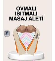 Bel Omuz Boyun Masaj Aleti Ovmalı Isıtmalı Kas Yorgunluğu Giderici