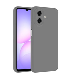Samsung Galaxy A07 Kılıf Biye Yumuşak Silikon Case (Gri)