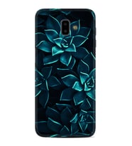Samsung J6 Plus J7 Prime J7 Pro M20 Kılıf Desenli Silikon Mistik Çiçekler 1650