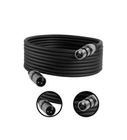 Midex MXL-10M-BK Kaliteli XLR TO XLR 10 mt. Mikrofon Kablosu
