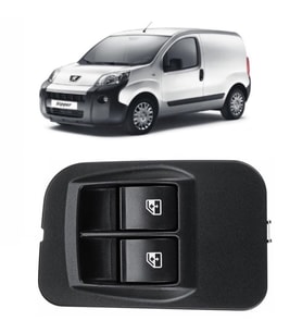 Peugeot Bipper Sol Çiftli Cam Açma Dügmesi Anahtari 2007--2014 278628429