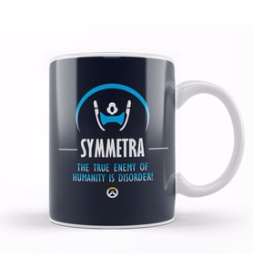 Symmetra The True Enemy Of Humanity Is Disorder Overwatch Kupa Bardak Porselen