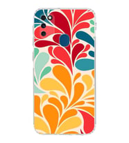 PrintiFy Samsung Galaxy M21 ile Uyumlu Retro Color 5  Kamera Korumalı Şeffaf  Kılıf
