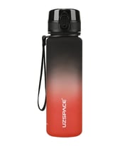 Uzspace 3026 Tritan Matara 500 ml Siyah-Kırmızı