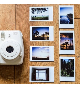 Polaroid Fotoğraf Baskı 16 Adet 5x7, Hediyeli, Full HD Kişiye Özel Fotokart