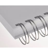 Office Force 9/16'' Gümüş 3:1'' (inç) A4 34 Loop Kutu Tel Spiral 100'lü