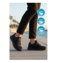 Walkway 616 G Siyah Kadın Günlük Ayakkabı