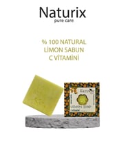 Natural Limon Arındırıcı Sivilce Ve Siyah Nokta Karşıtı C Vitaminli Doğal Sabun