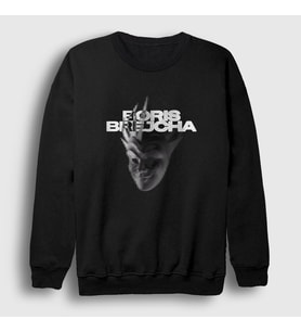 Presmono Unisex Siyah Mask V2 Dj Boris Brejcha Sweatshirt 498511tt