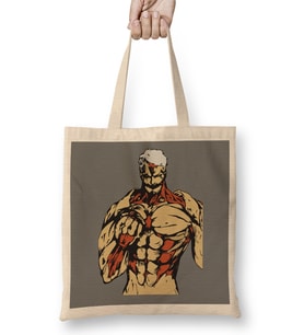 Attack On Titan Reiner Bez Çanta Uzun Saplı