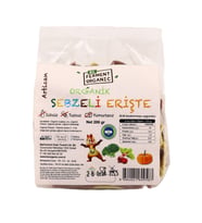 ORGANİK SEBZELİ ERİŞTE 200 GR