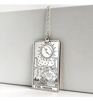 Kişiye Özel Tarot (The Moon) Ay Kolye