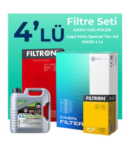 Filtron Suzuki Swift 1.3 Filtre Bakım Seti Liqui Moly Motor Yağlı (2005-2010) 4 Lü