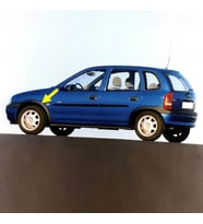 Opel Corsa B 1993-2000 Sol Ön Çamurluk Ağzı Plastik Dodik 1101863