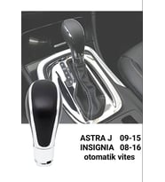 Opel J ASTRA Insignia 2008-2016 Otomatik Siyah Renk Vites Topuzu Komple PLASTİK AÇIKLAMAMIZI OKUYUN (Standart)