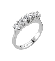 Bella Gloria 0.75ct Pırlanta Beştaş Alyans (AL15011)