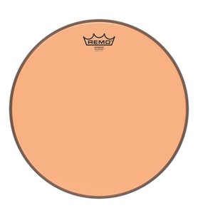REMO BE-0316-CT-OG Emperor Colortone Davul Derisi (16" Turuncu)  Parlak Turuncu Sahne Işıltısı