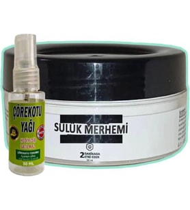 Süper Sülük Merhemi Bakım 50 Ml+30 ml Çörek Otu Yağ ile