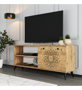 Moxen Mobilya TY3 Desenli Raflı Tv Ünitesi