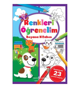 Renkleri Öğrenelim Boyama Kitabım