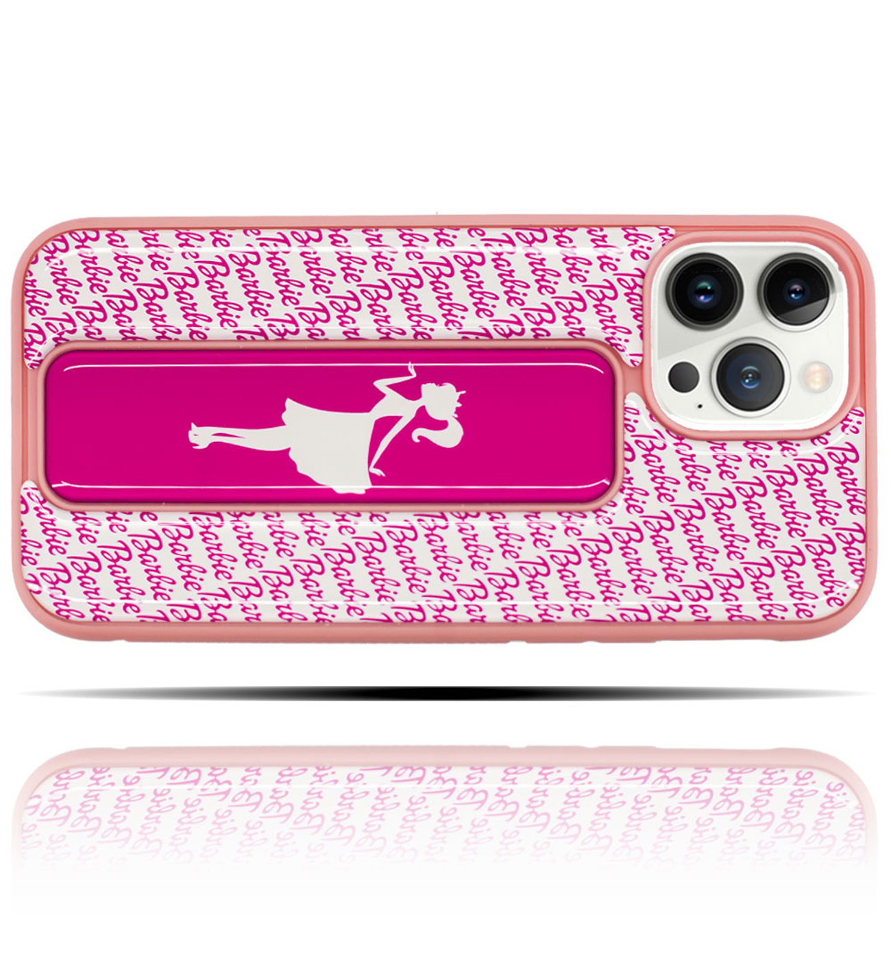 CASSETIFY Barbie 限定版 iPhone 14 Pro ケース Apple IPhone 14 Pro Uyumlu Barbie Baskılı Pembe Yumuşak Silikon