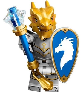 LEGO Minifigures 71047 Dungeons and Dragons Series : 4.Dragonborn Paladin