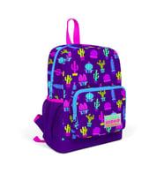 Coral High Kids Mor Pembe Kaktüs Desenli İki Bölmeli Okul Sırt Çantası 23305