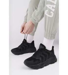 MVSÇZG SNEAKER AYAKKABI (Siyah)